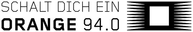 Schalt dich ein / ORANGE 94.0 (Logo mit Text)